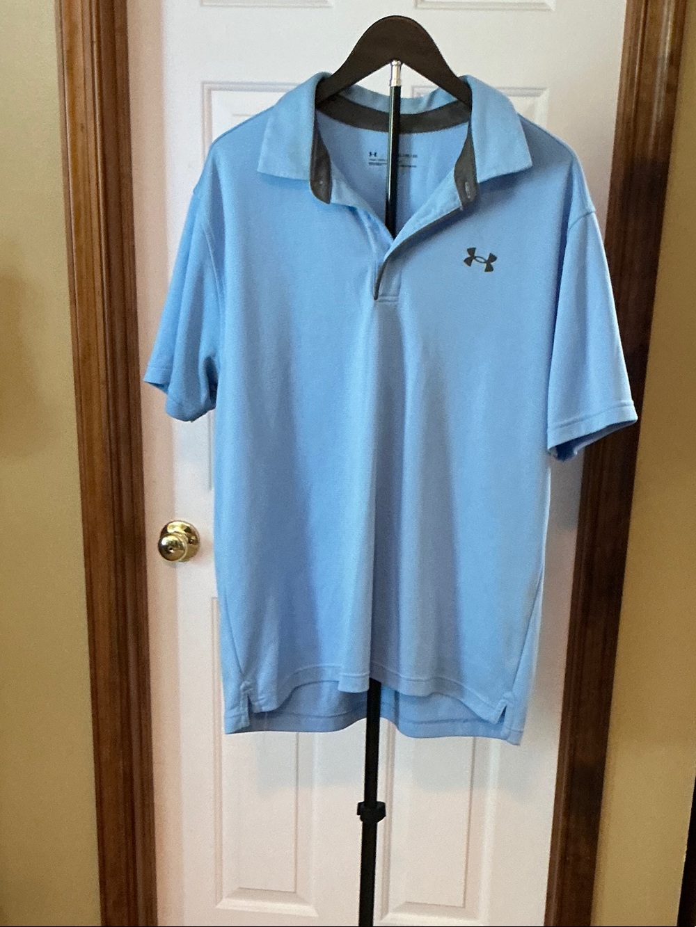 Under Armour Men’s Sky Blue Performance Polo